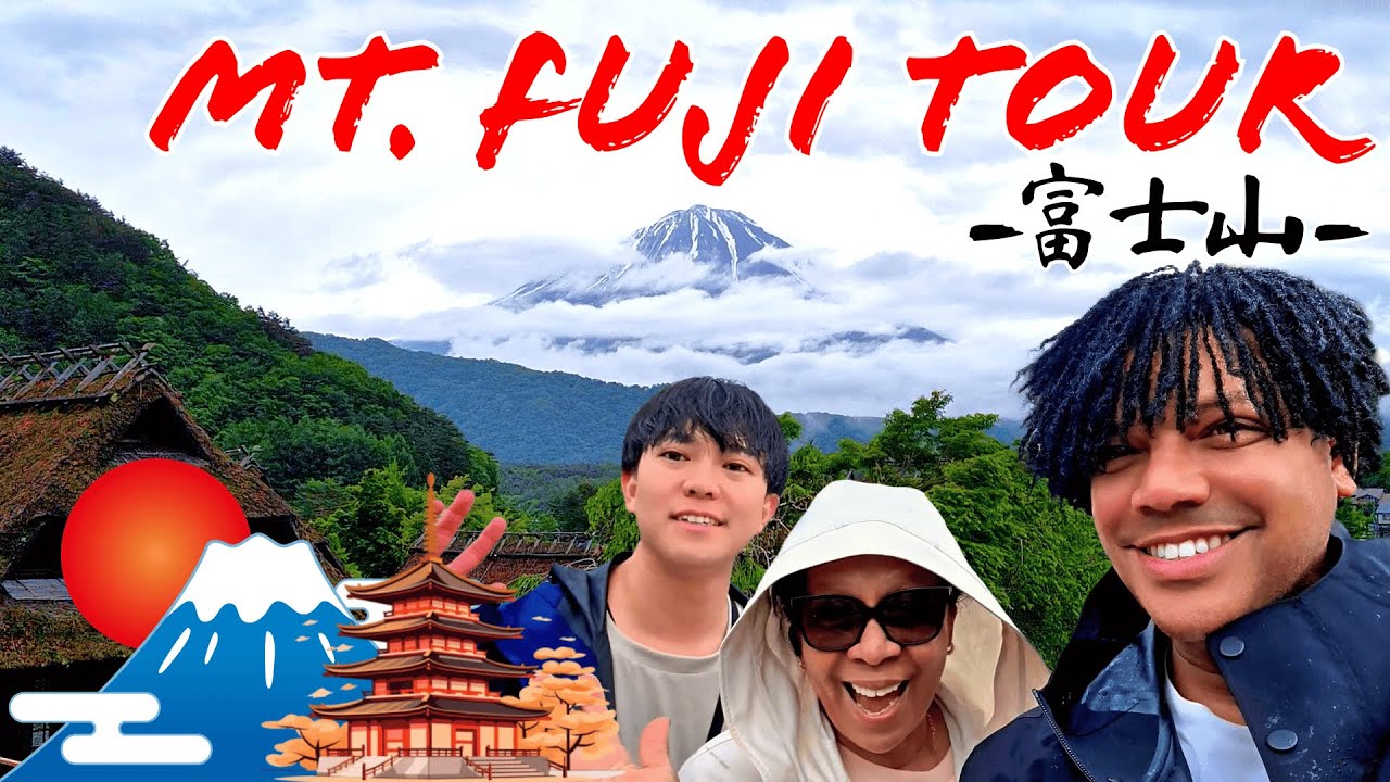 A Perfect Mount Fuji Day Tour with Mom: Oshino Hakkai, Chureito Pagoda & Traditional Village
