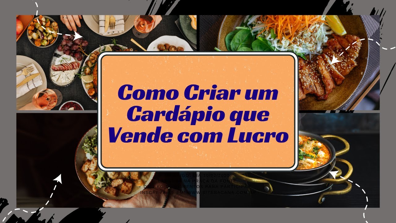 Montar e Gerenciar Restaurante :Como montar um Cardápio Vendedor e Lucrativo