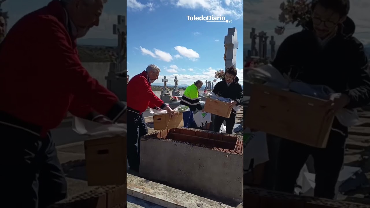 Felipe y Timoteo descansan en un cementerio después de 90 años en una cuneta
