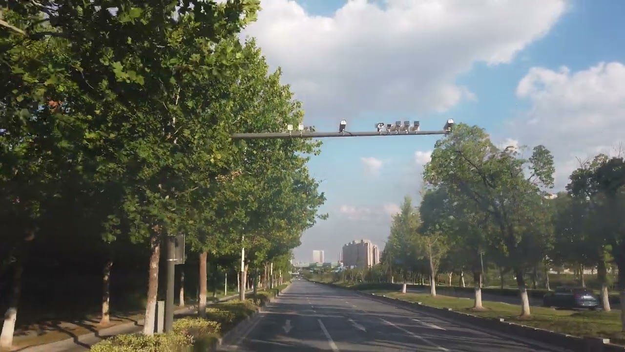 Andando de ônibus em Nanjing