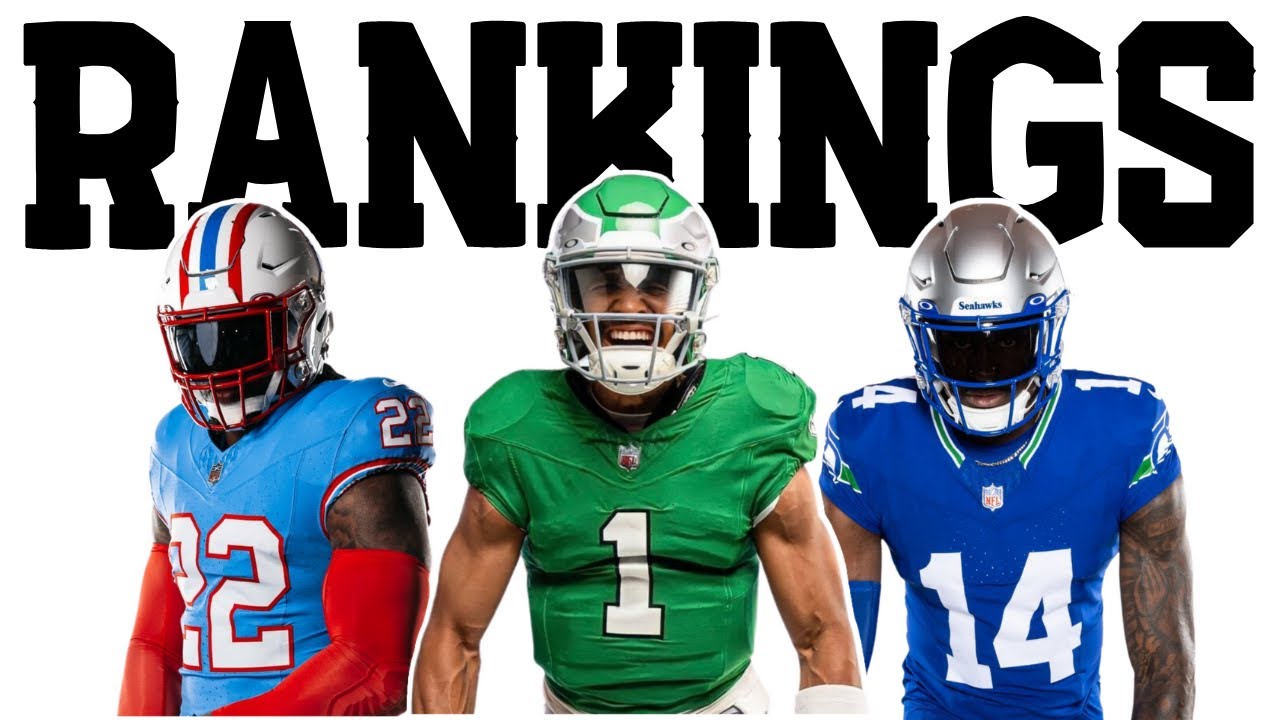 RANKING EVERY 2023 NFL THROWBACK UNIFORM