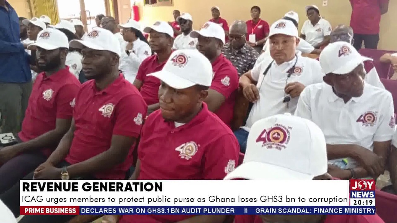 ICAG urges members to protect public as Ghana loses GHs3bn to corruption | Prime Business  (10-3-26)