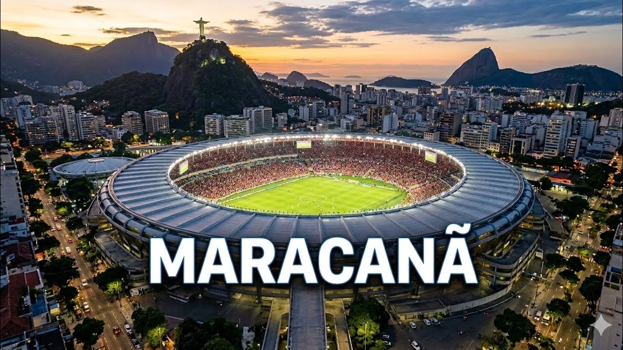 Maracanã - Estádio de futebol no Rio de Janeiro