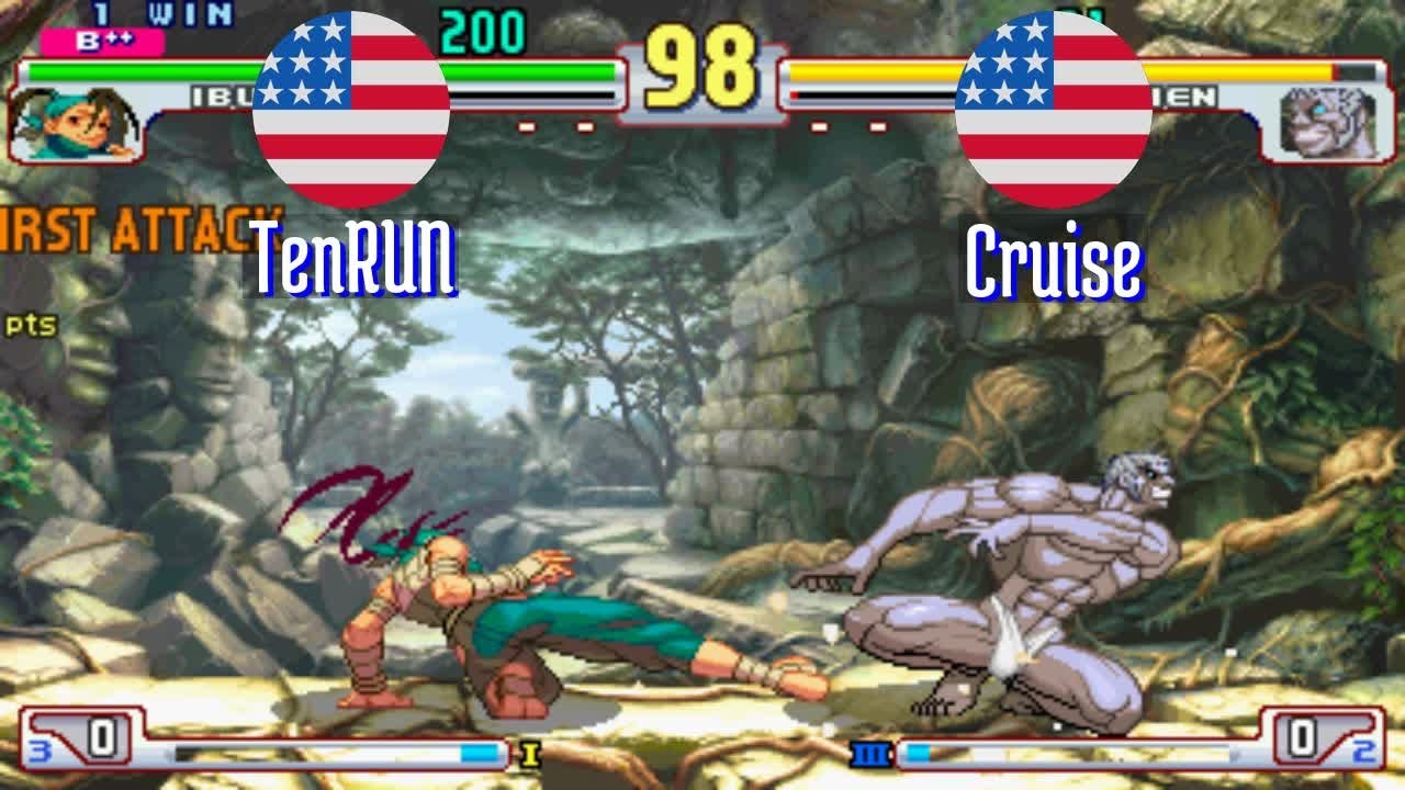 FT5 @sfiii3nr1: TenRUN (US) vs Cruise (US) [Street Fighter III 3rd Strike sfiii sf3 Fightcade] Mar 6