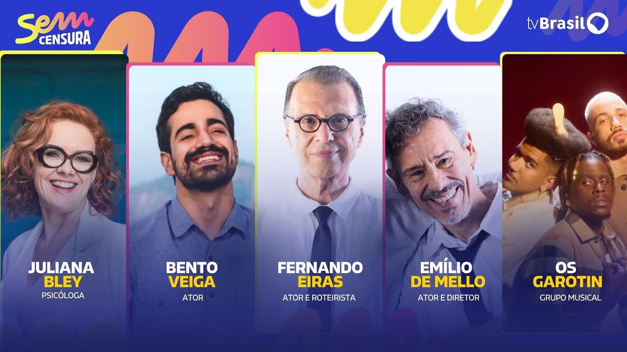 🔴 SEM CENSURA RECEBE BENTO VEIGA, FERNANDO EIRAS, EMÍLIO DE MELLO, JULIANA BLEY E OS GAROTIN