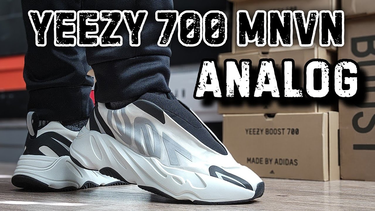 Yeezy 700 MNVN Laceless 'ANALOG' Review & On Feet