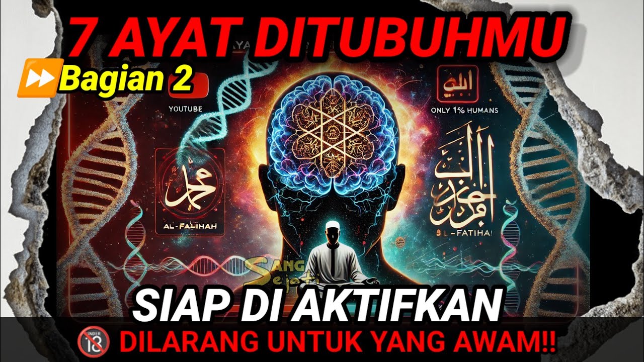 🔞TERBONGKAR!! 7 Ayat Al Fatihah di Tubuhmu ► BAGIAN 2 Dilarang Untuk Awam!