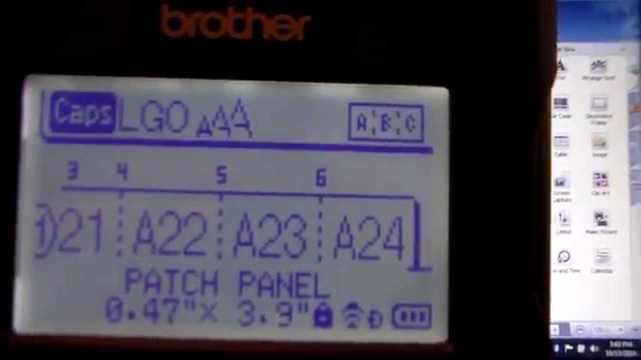 PT-E550W Field Use Features