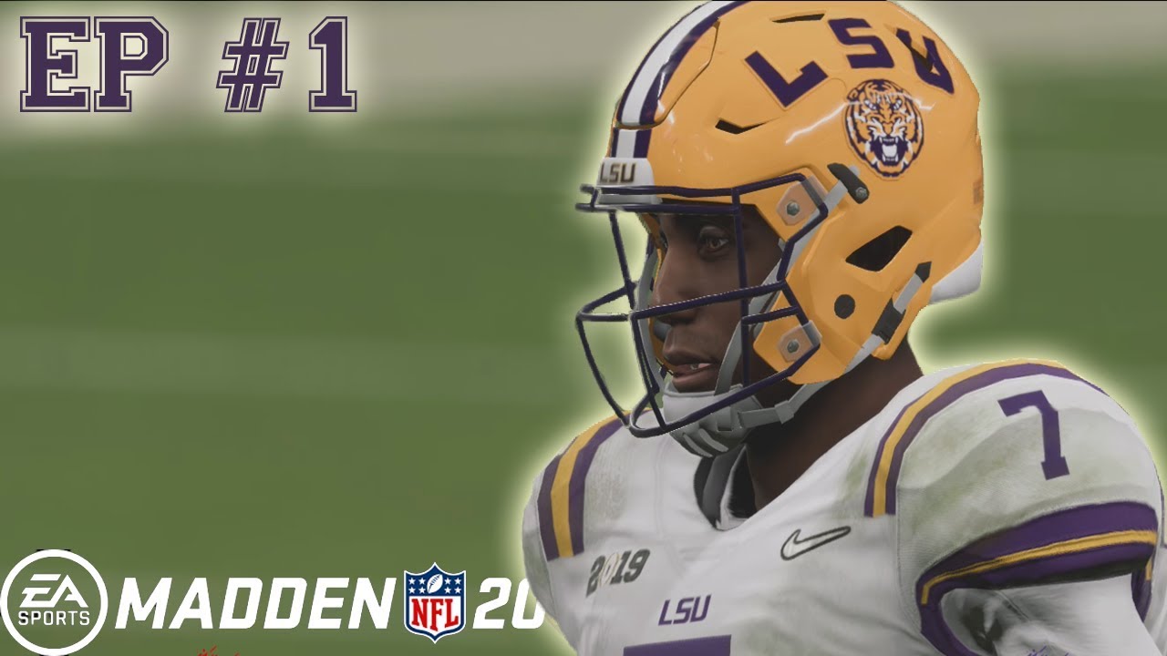 MADDEN 20| Intro College Playoffs| Face of the Franchise EP. 1