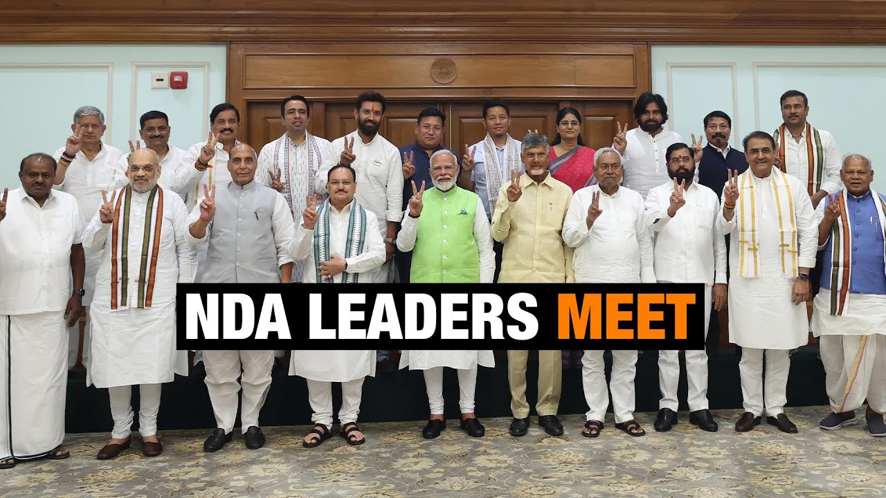 LIVE | NDA Leaders Meet in Delhi to Formally elect PM Modi as their Leader | News9