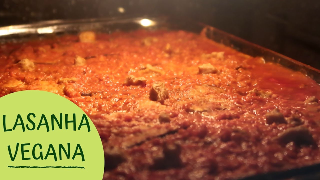 LASANHA VEGANA - de berinjela