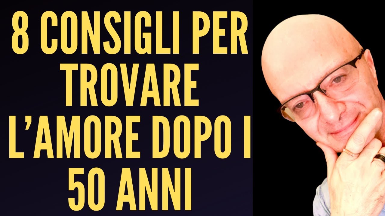8 CONSIGLI PER TROVARE L&rsquo;AMORE DOPO I 50 ANNI