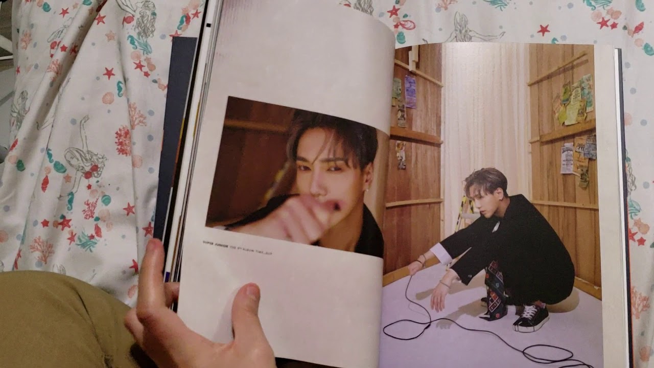 Super Junior Time Slip Yesung Version Unboxing