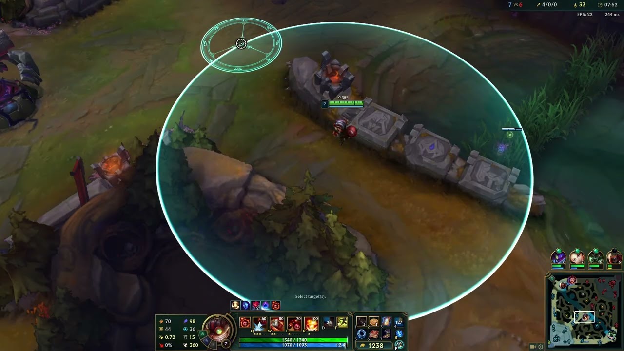 League of Legends Ziggs Gameplay | Bombastic Plays | Mid Lane Ziggs | 💣🔥 