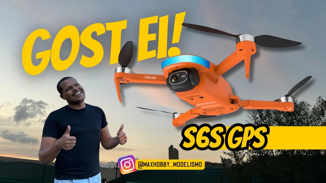 Drone S6s topzera com GPS voando bem demais | Aprovado