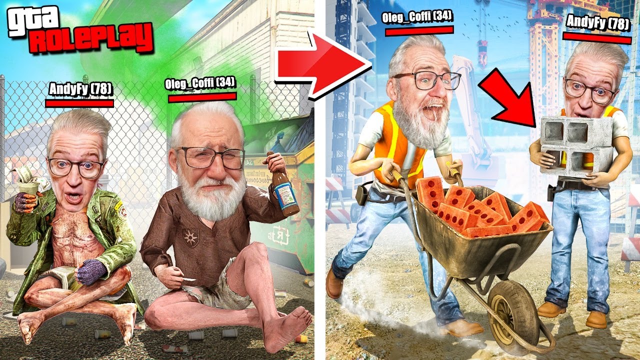 НАЧАЛО НОВОЙ ЖИЗНИ БЕЗ ДОНАТА ЧЕЛЛЕНДЖ ! ПУТЬ БОМЖА И ПЕРВЫЕ ДЕНЬГИ ! (GTA 5 RP)