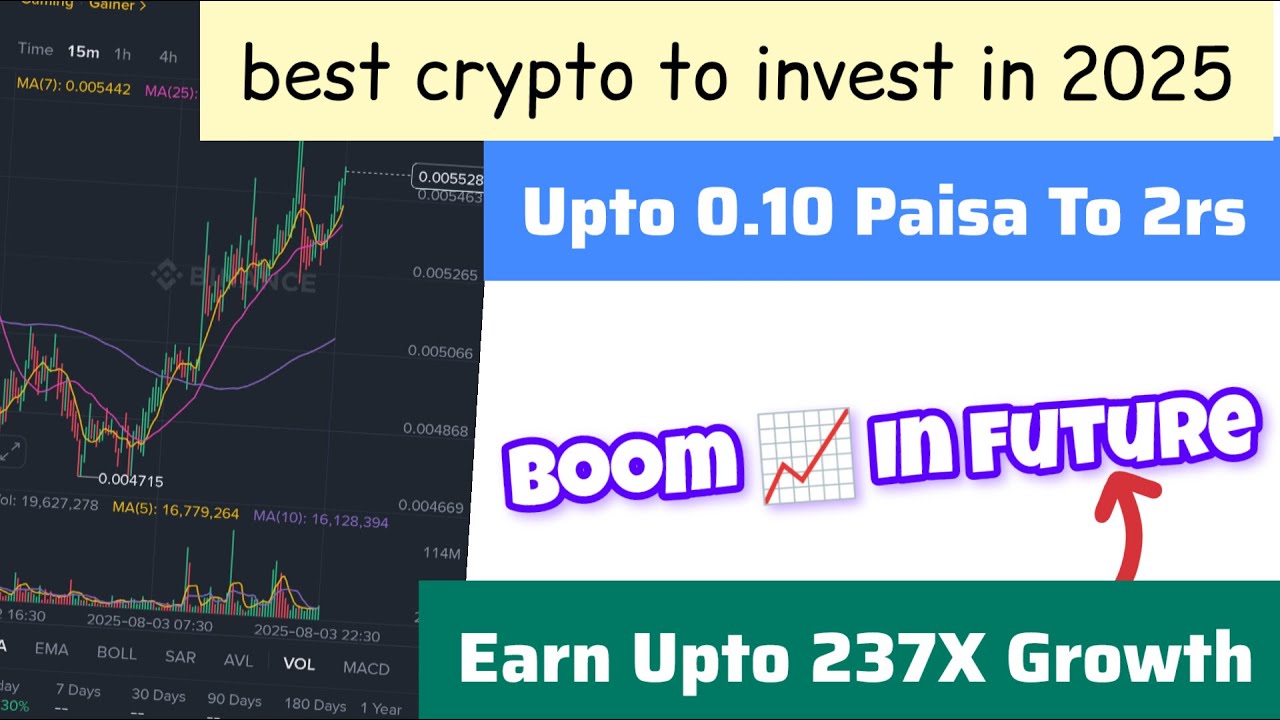 🔥 Top 5 Crypto Coins to Invest in 2025 | Best Crypto Tokens for Long-Term #cryptocurrency