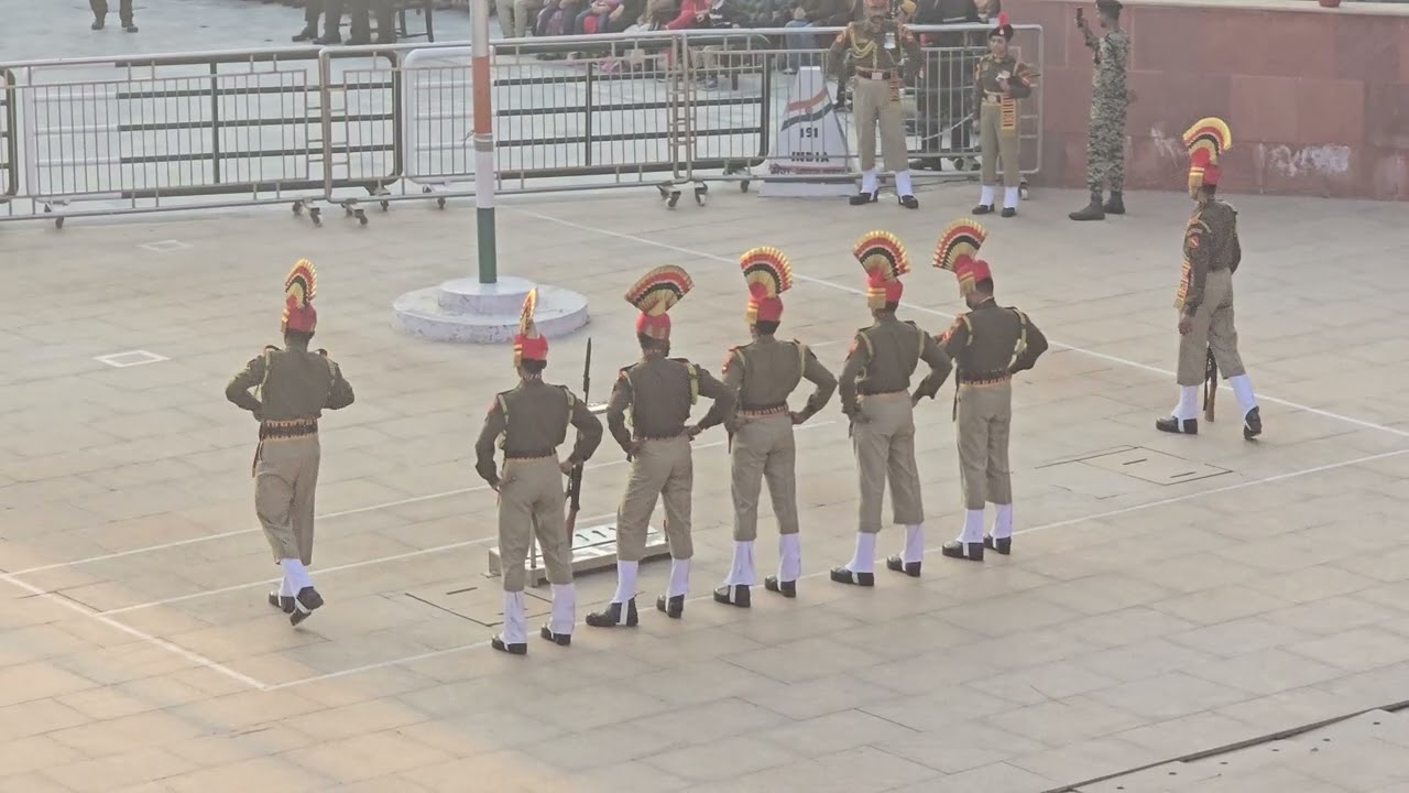Ferozepur Border Parade.Proud on Indian Army. Jai Hind.
