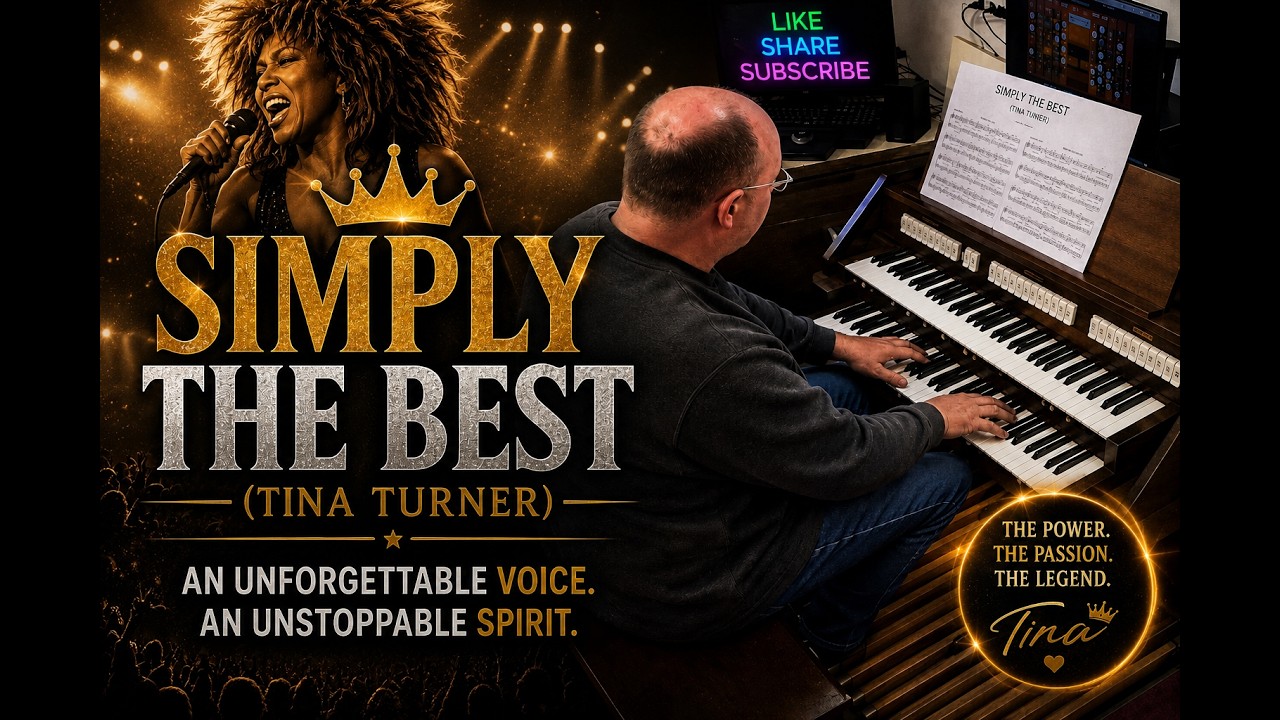 PIPE ORGAN TRIBUTE: SIMPLY THE BEST! (Tina Turner) by Martijn Koetsier