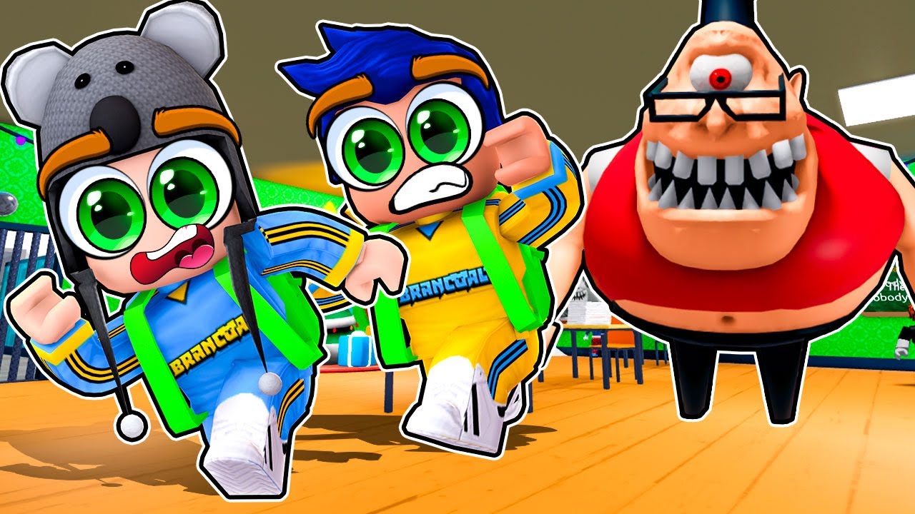 FUGA DO PROFESSOR STINKY NO ROBLOX  - Brancoala Games