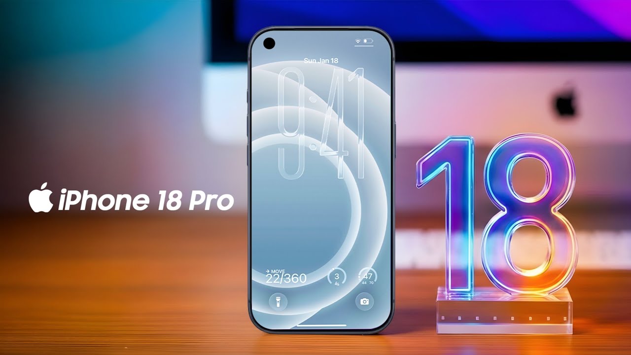 Новые обновления для iPhone 18 Pro 3!