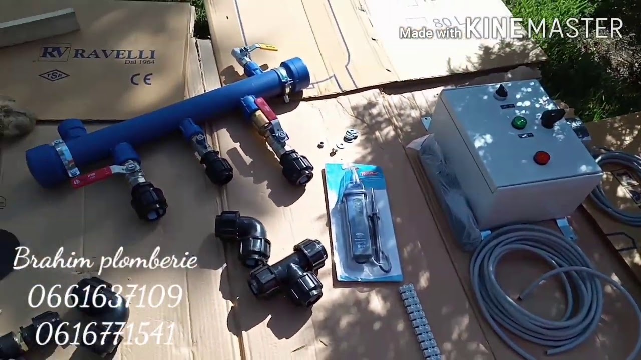 Installation local technique un Puit