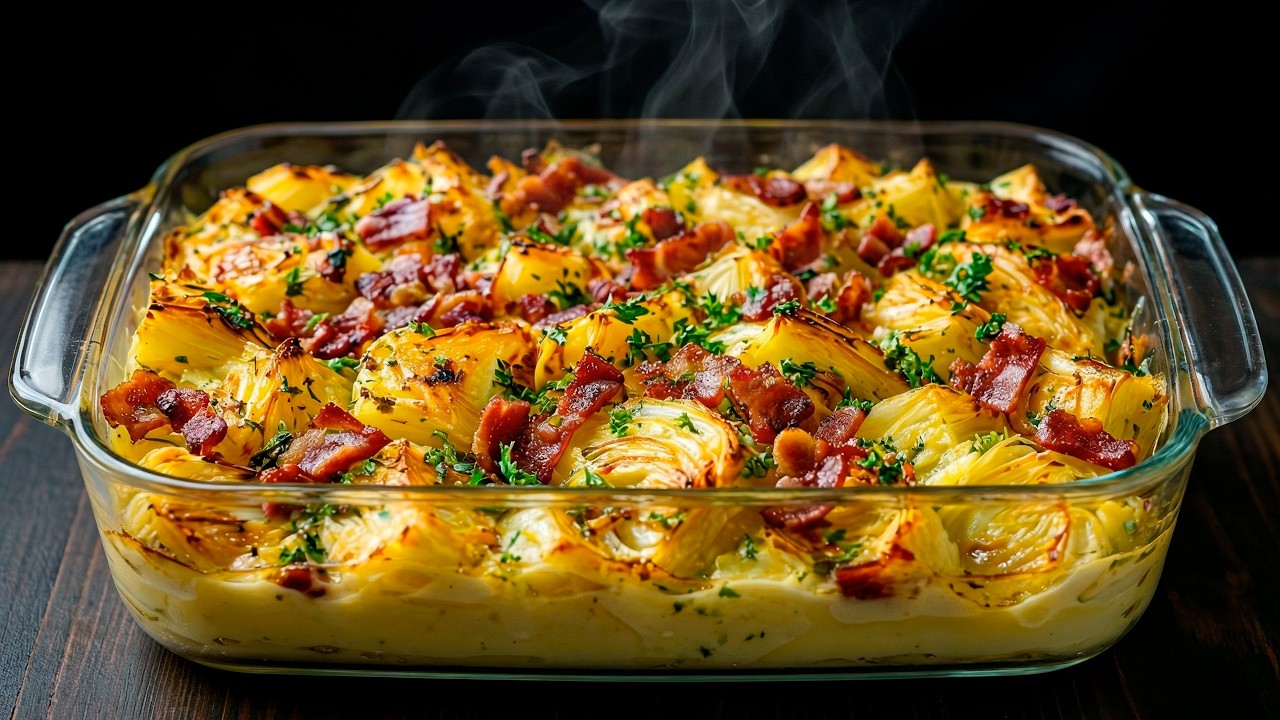 Haben Sie Kohl, Speck und Kartoffeln zu Hause? Rezept von meiner Tante in IRLAND!