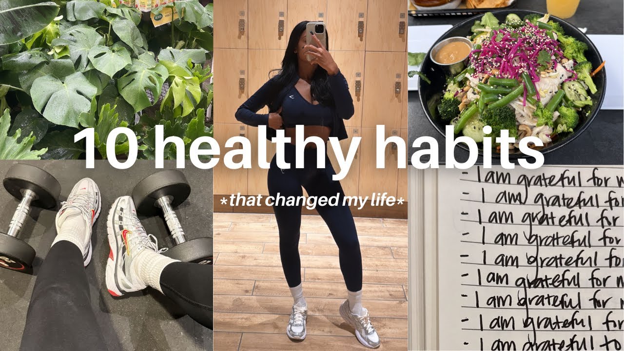 10 *life changing* habits to LEVEL UP in 2025 ☆ this will motivate you // mindset +  health + more