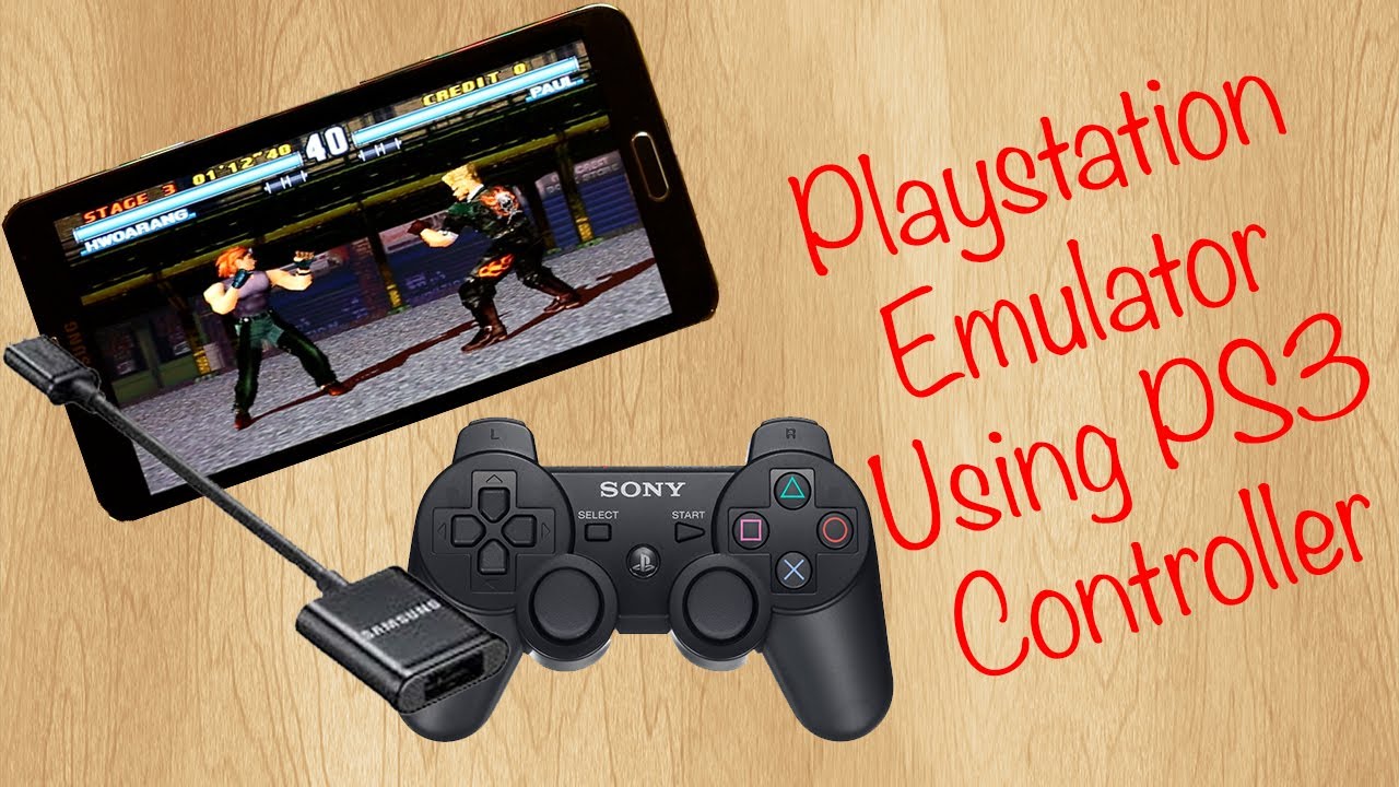 Play PlayStation Games on Android Phone using PS3 Controller (Playstation Emulator) - Note 3