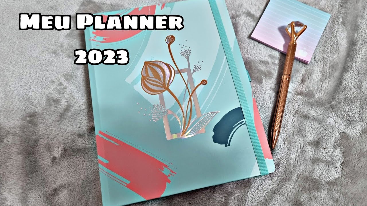(ASMR não intencional) Mostrando meu planner da Ótima Gráfica 2023