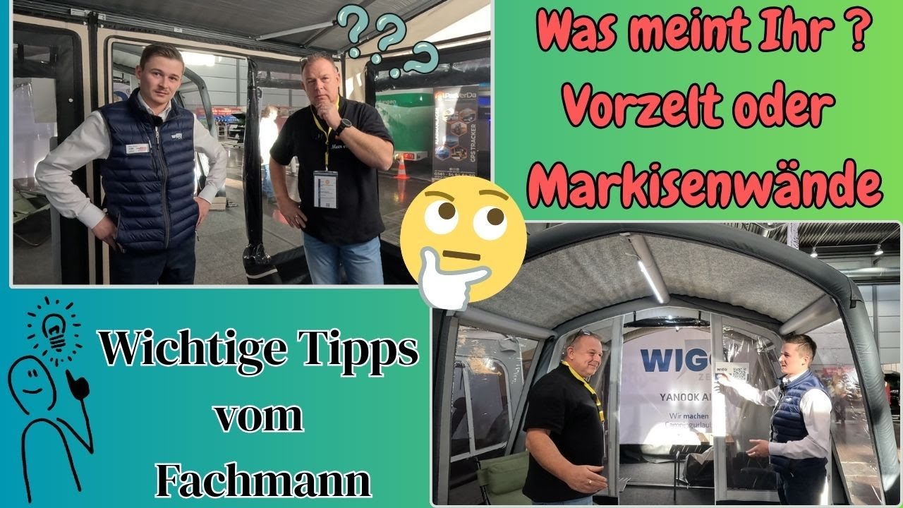 Wir brauchen Hilfe‼️Eure Meinung ist gefragt - Vorzelt oder Markisenwand am Wohnmobil ❓