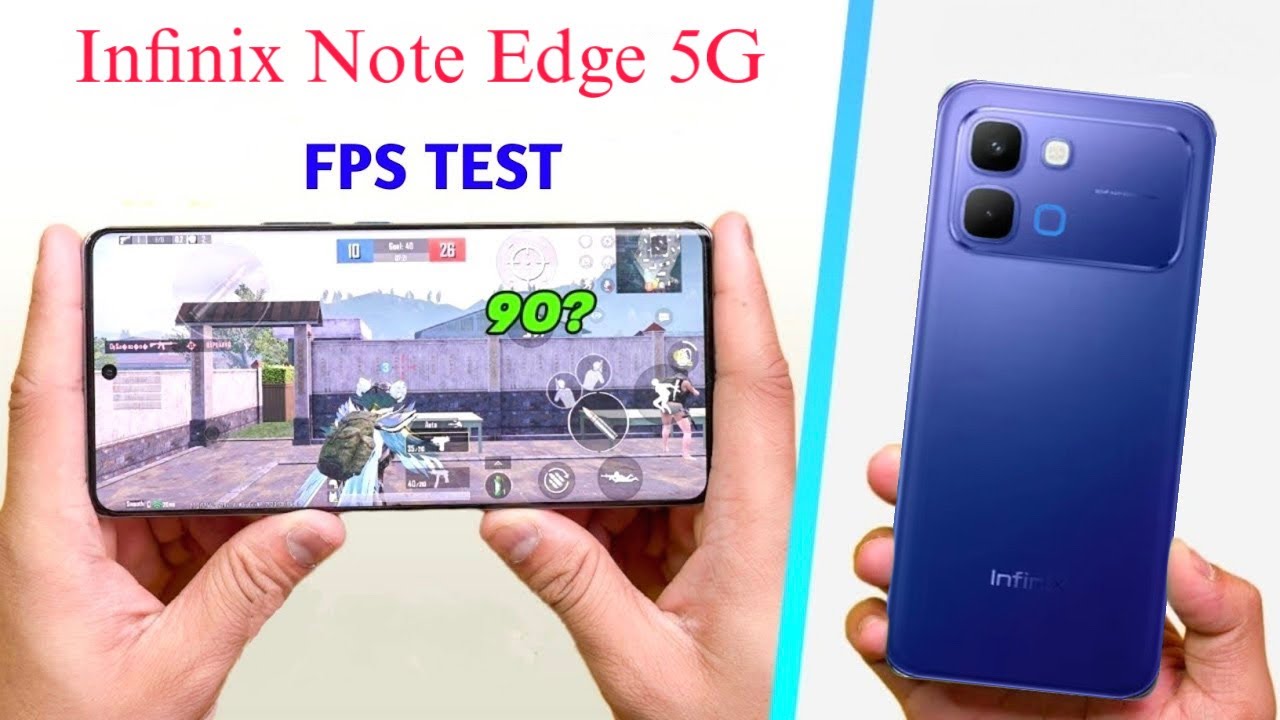Infinix Note Edge 5g Bgmi Test | Infinix Note Edge 5g Pubg Test | Infinix Note Edge 5g Gaming Test |