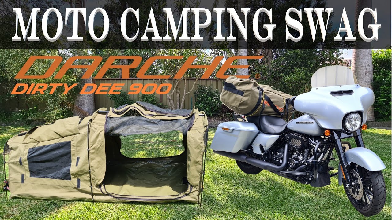ЛУЧШИЙ МОТОЦИКЛ ДЛЯ КЕМПИНГА Swag - DARCHE Dirty Dee 900 SWAG распаковка - Harley-Davidson