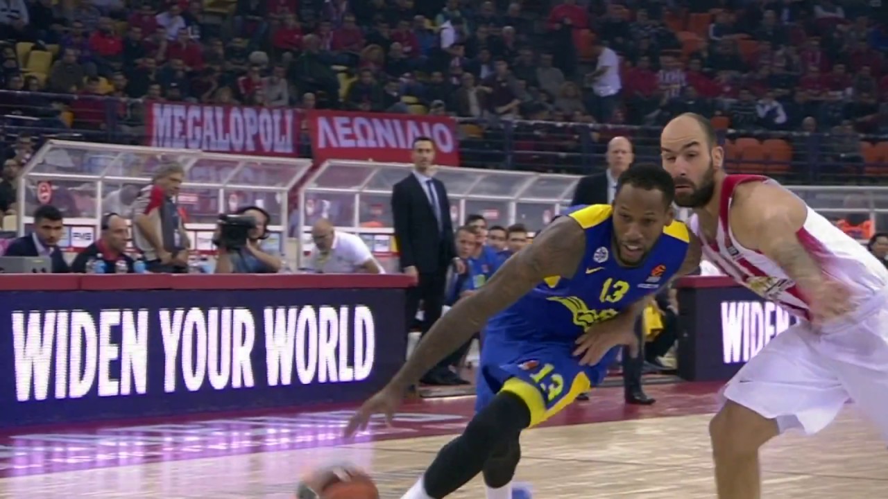 Highlights:  Olympiacos - Maccabi 73:80