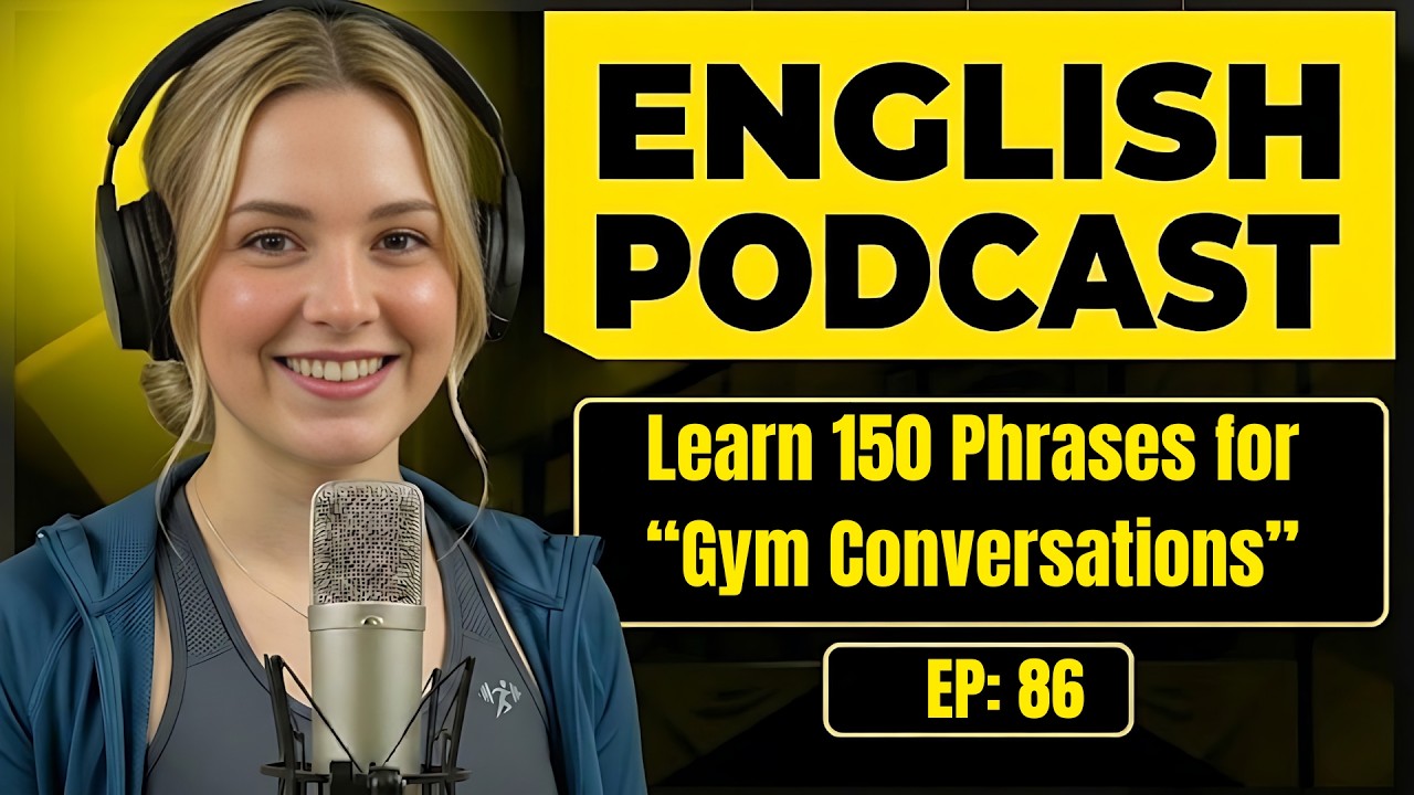 100 Essential Phrases & How to Talk at the Gym in English | English Conversation Practice
