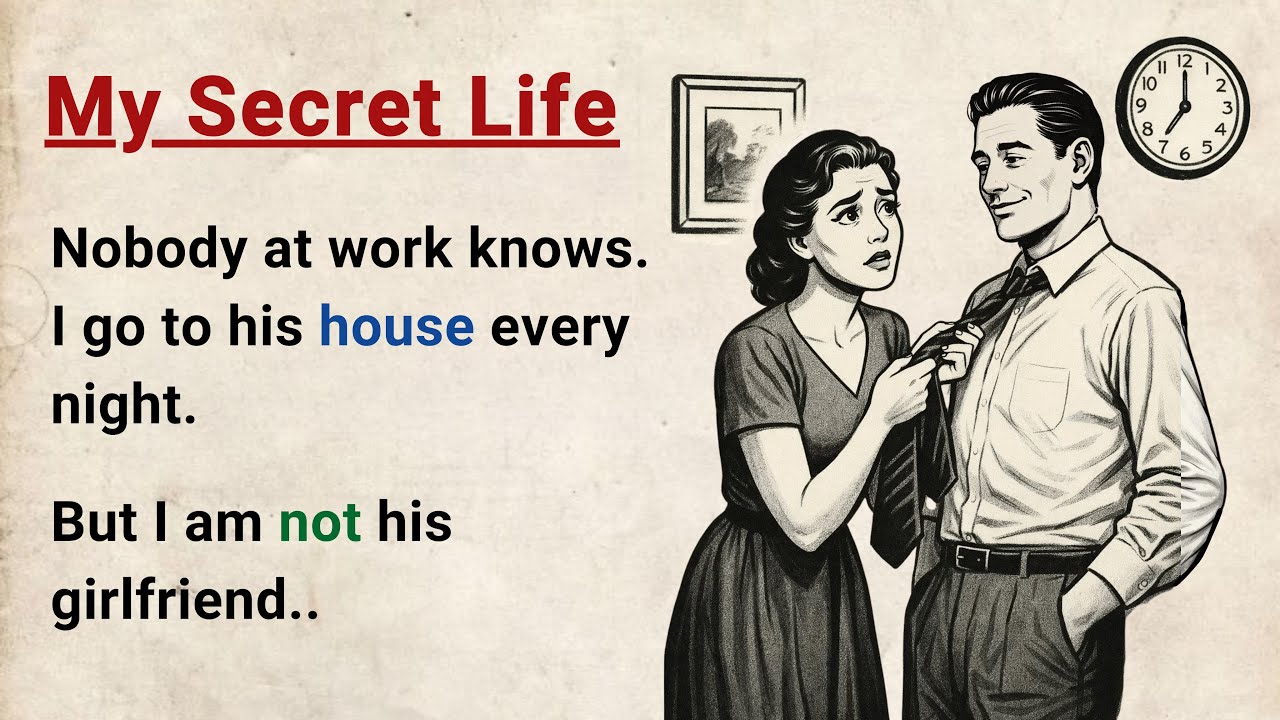 Learn English through Stories Level 3 ⭐ My Secret Life - Improve your English | English Audio Story