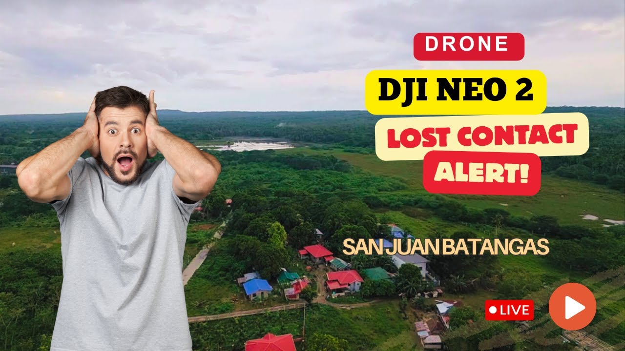 Nawalan ng signal ang DJI NEO 2 hbang nasa itaas.  Ride the Mission. Discover the Real Philippines