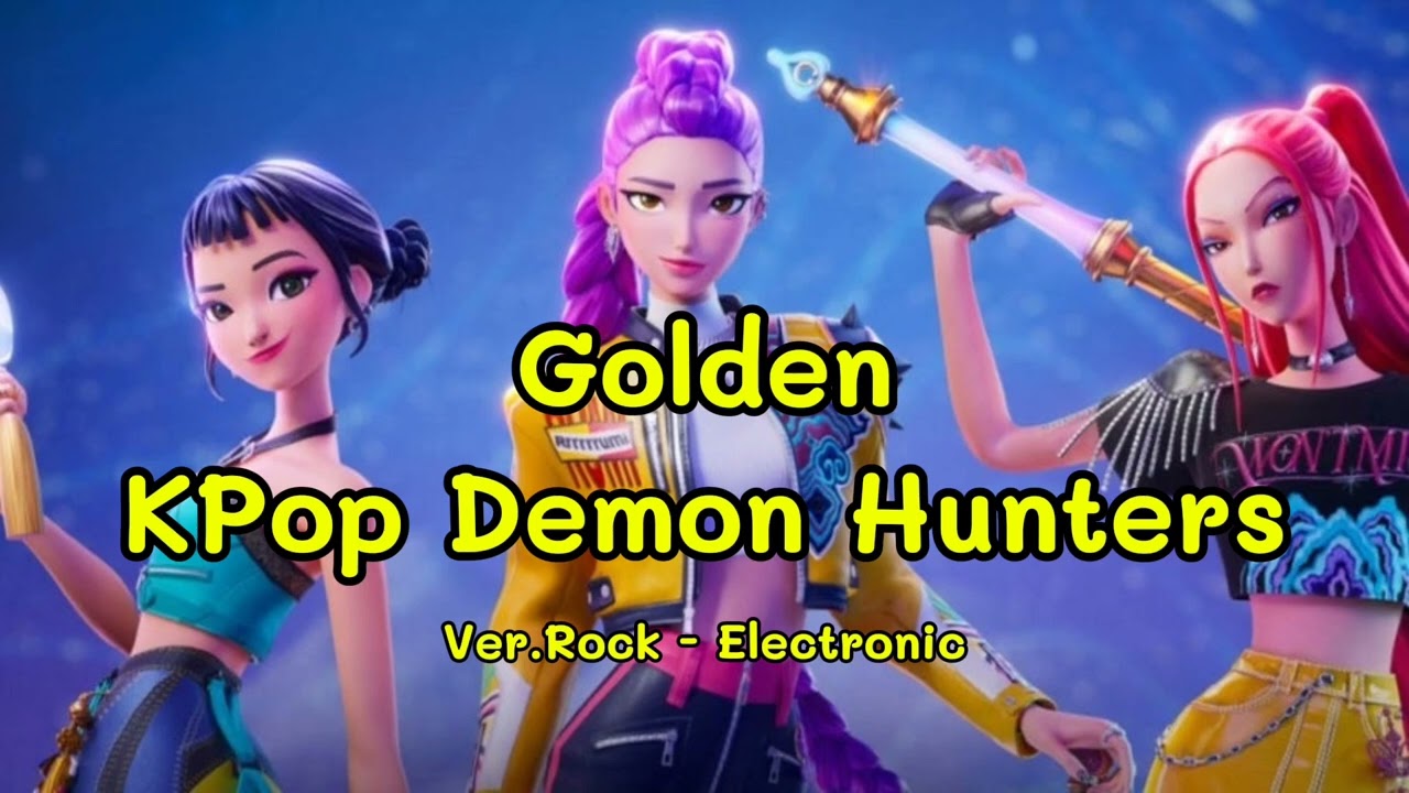 Golden - KPop Demon Hunters Covered by ANMK | Ver.Rock - Electronic