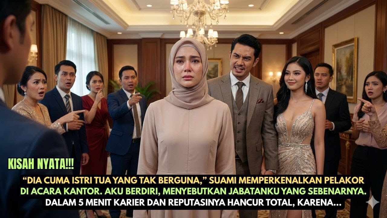 Dibilang Istri Tua Tak Berguna di Depan Umum, 5 Menit Kemudian Suamiku Kehilangan Segalanya
