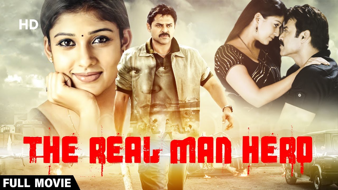 The Real Man Hero | Full Movie | Venkatesh | Action Movie | Nayanthara | New Hindi Dubbed Movie