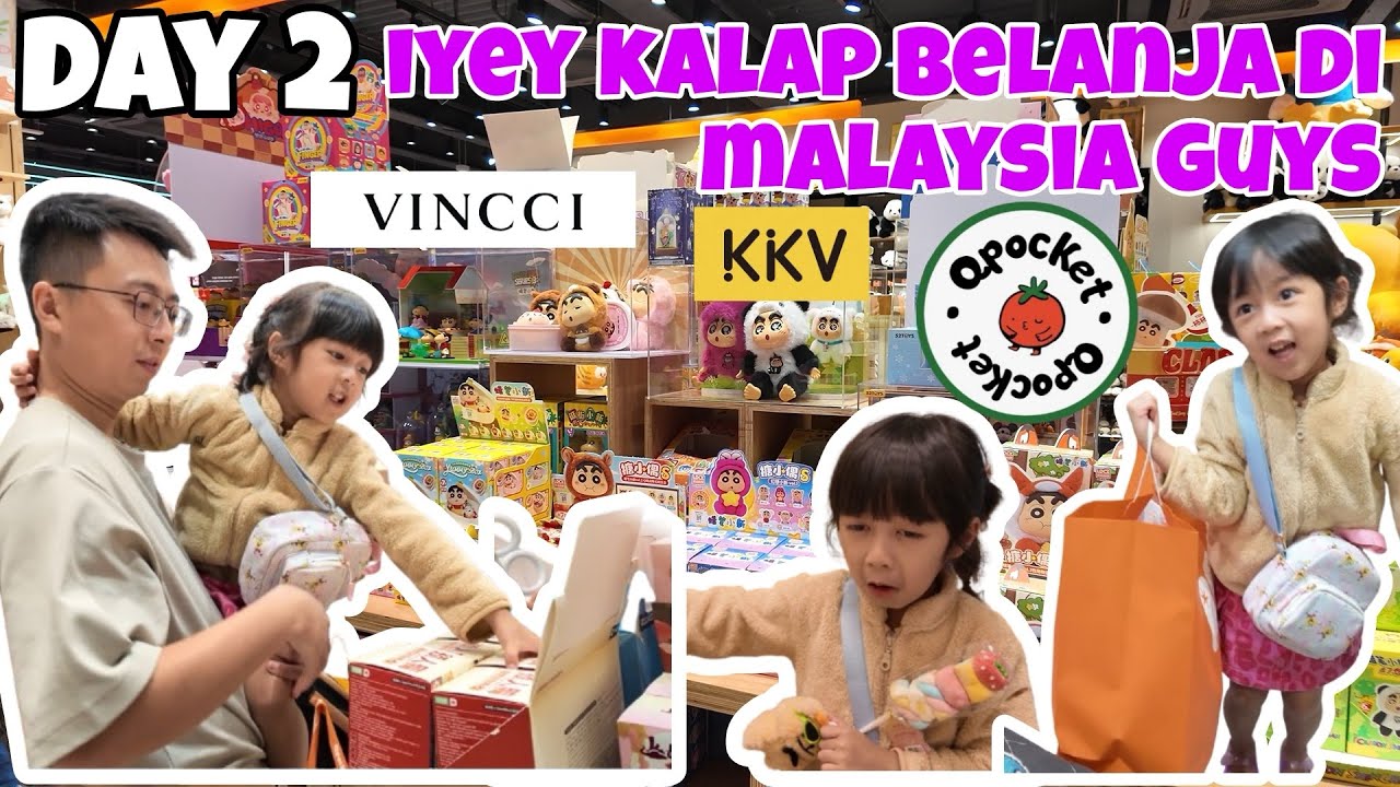 IYEY SENENG BANGET SAMPE KALAP BELANJA DI MALAYSIA