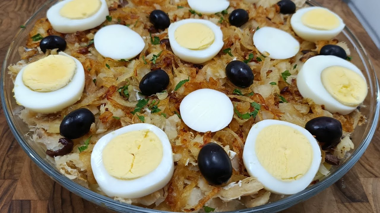 Bacalhau à Gomes de Sá | Receita Tradicional Portuguesa 😋