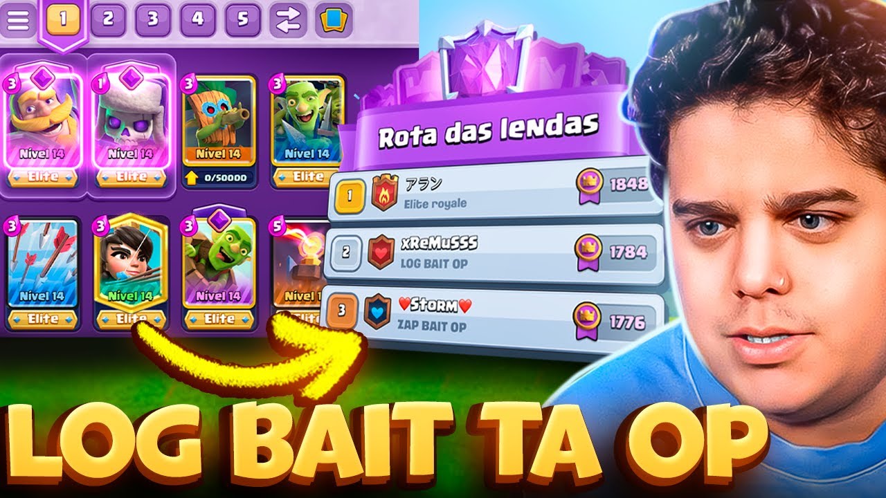ERA PRA FALAR SOBRE A PEKKA EVOLUIDA, MAS ESSE DECK APARECEU ESPANCANDO ELA...