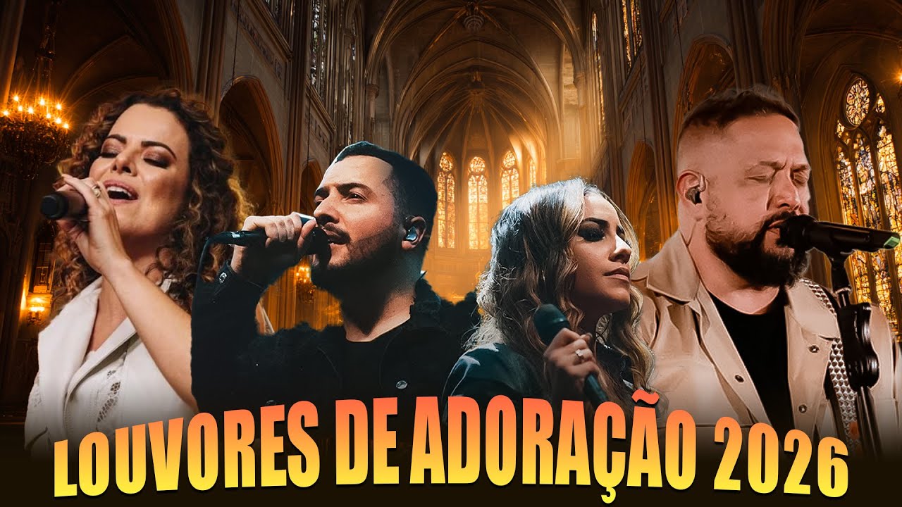 Louvores De Adoração, Top Músicas Gospel, Louvores 2026 Lançamento Mais Tocadas, Melhores Músicas