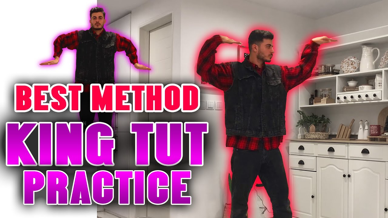 How to 💥PRACTICE KING TUT 💥   ❓❕ | POPPING DANCE TUTORIAL | ALIREZA SONIC