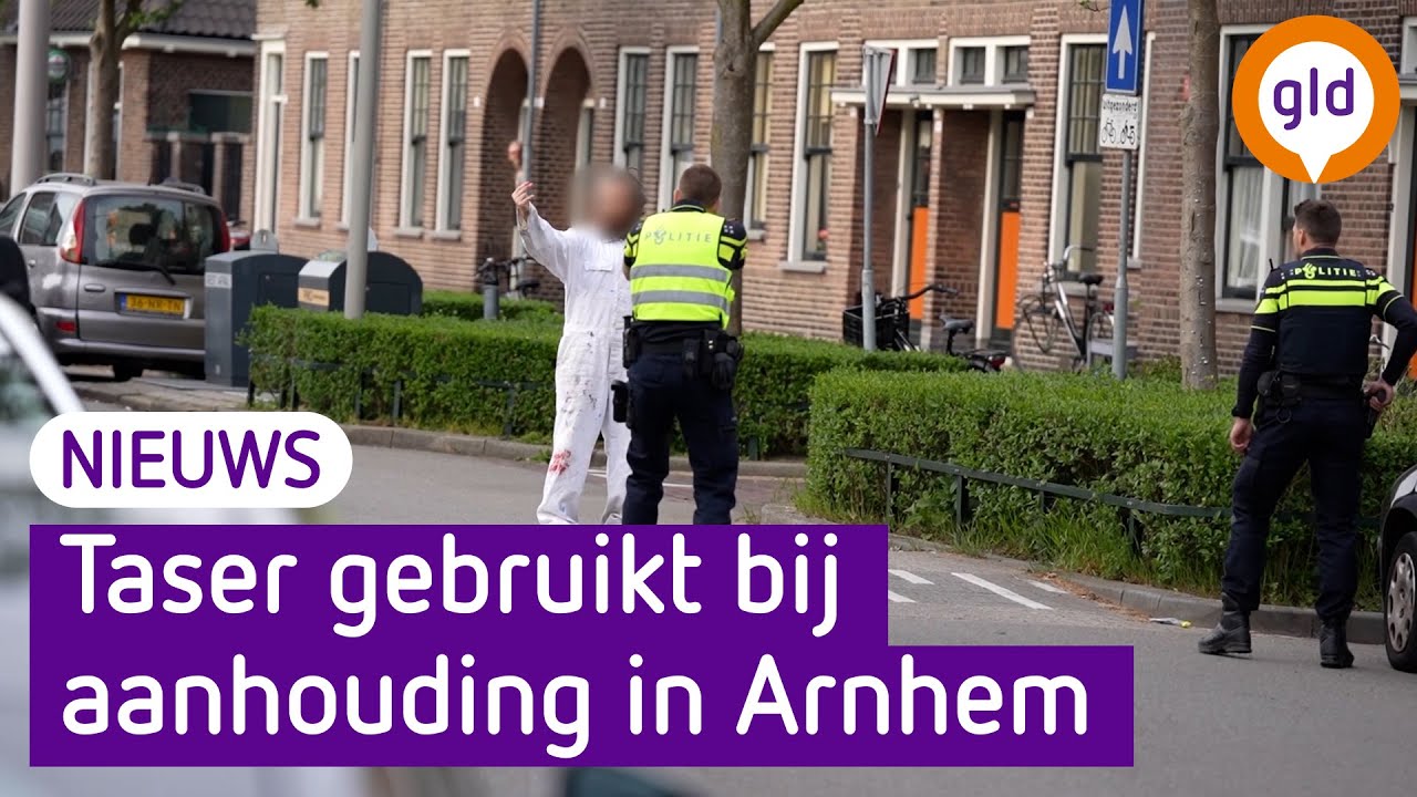 Zo ging de aanhouding met taser in Arnhem er aan toe