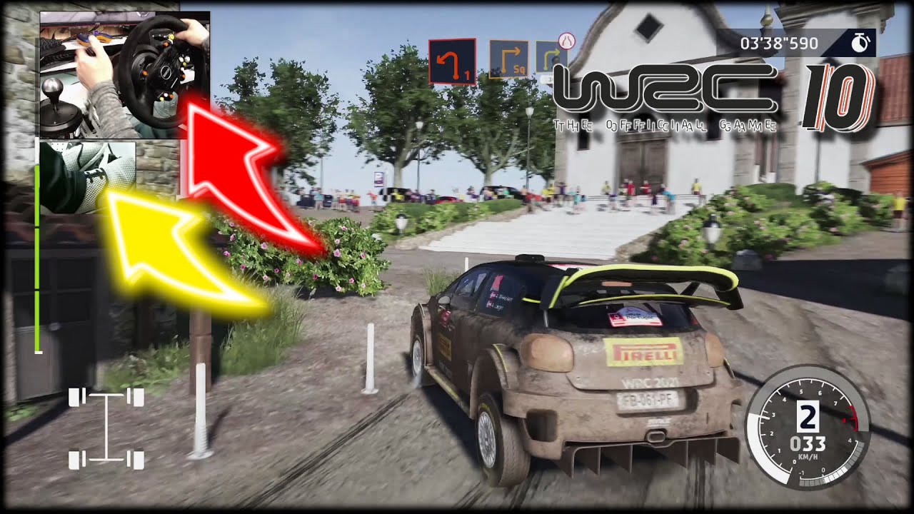 Citroën C3 WRC Rally de Portugal 2SS / WRC 10 Thrustmaster T300RS TSS HANDBRAKE Sparco Mod+
