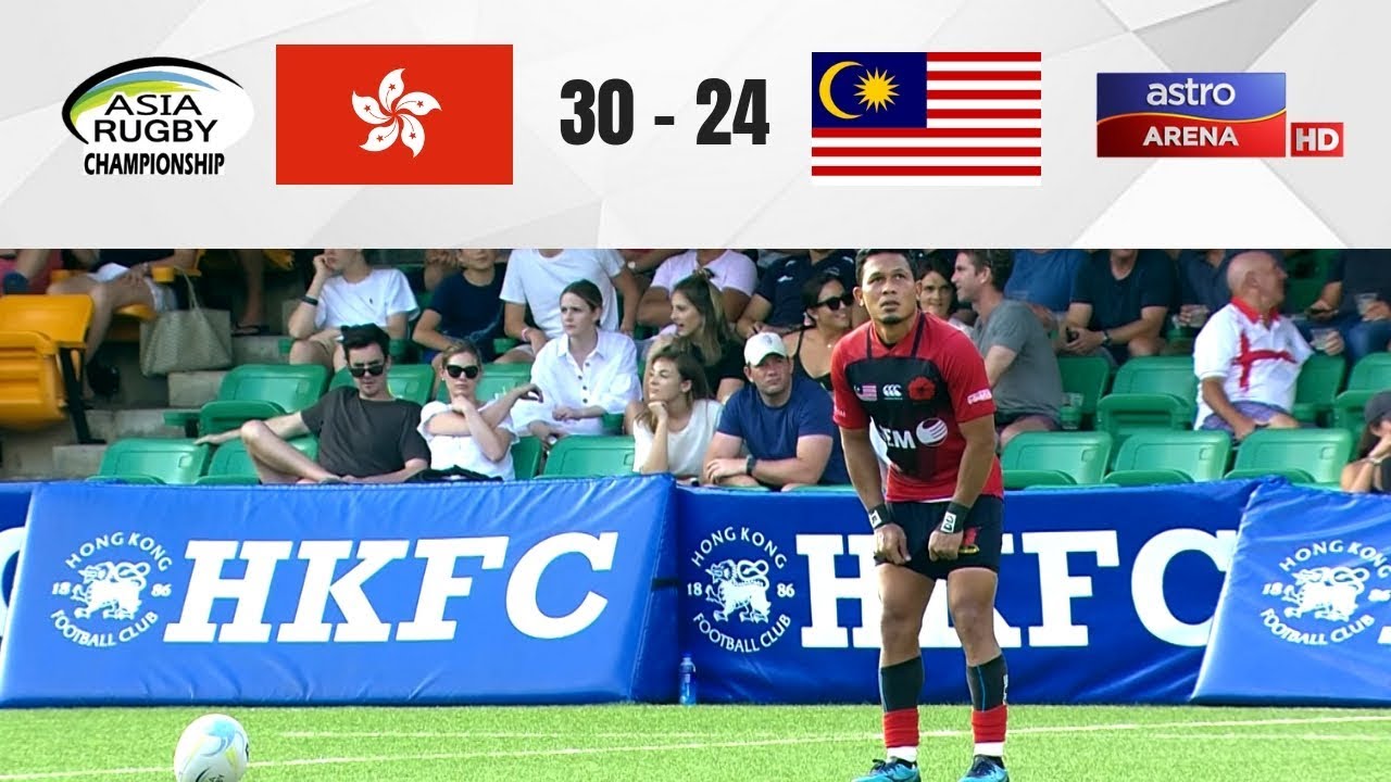 Kejohanan Ragbi Asia 2019 | Hong Kong 30 - 24 Malaysia | Astro Arena