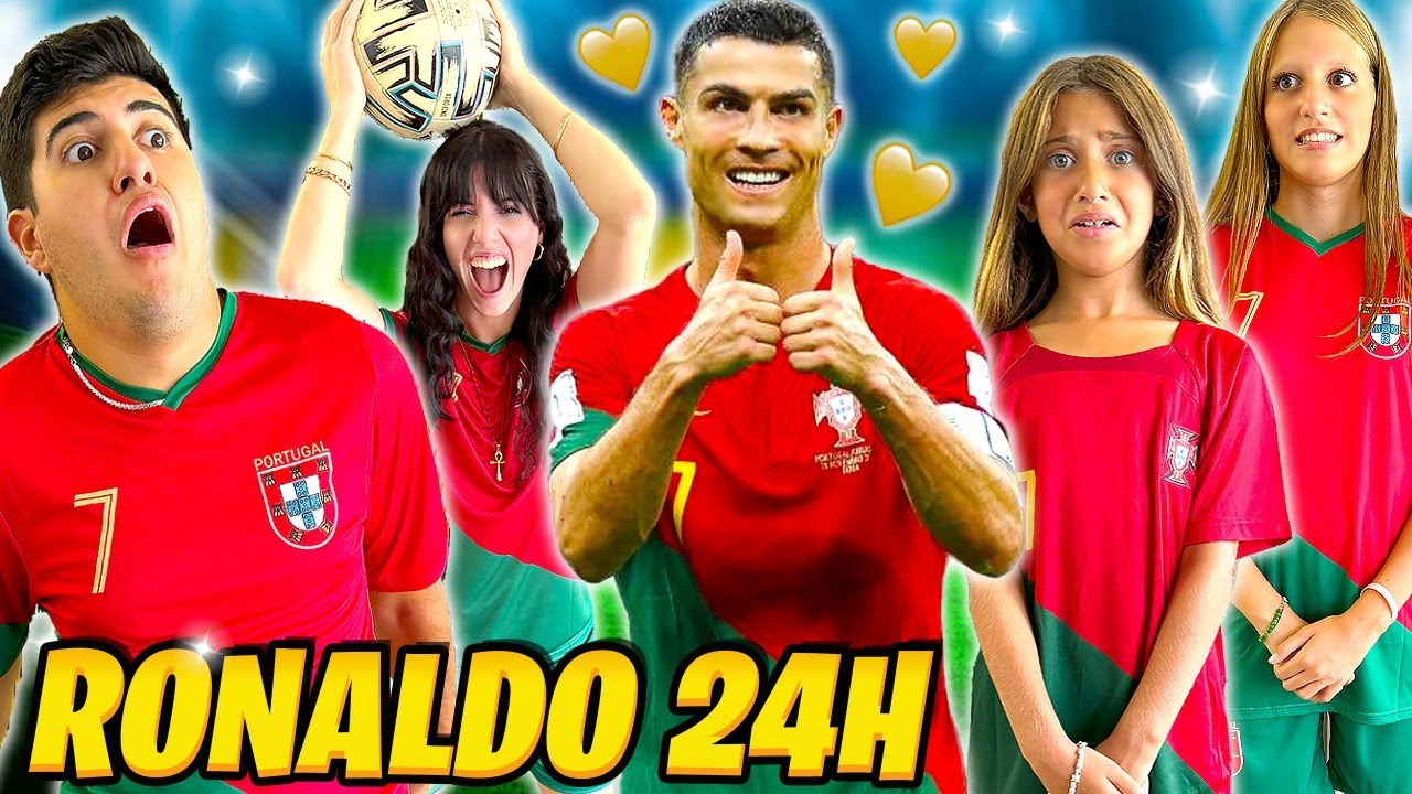 RIKY CREDE DI ESSERE CRISTIANO RONALDO E SI TRASFORMA IN CR7 PER 24 ORE CON GIADA E LA SUA FIDANZATA