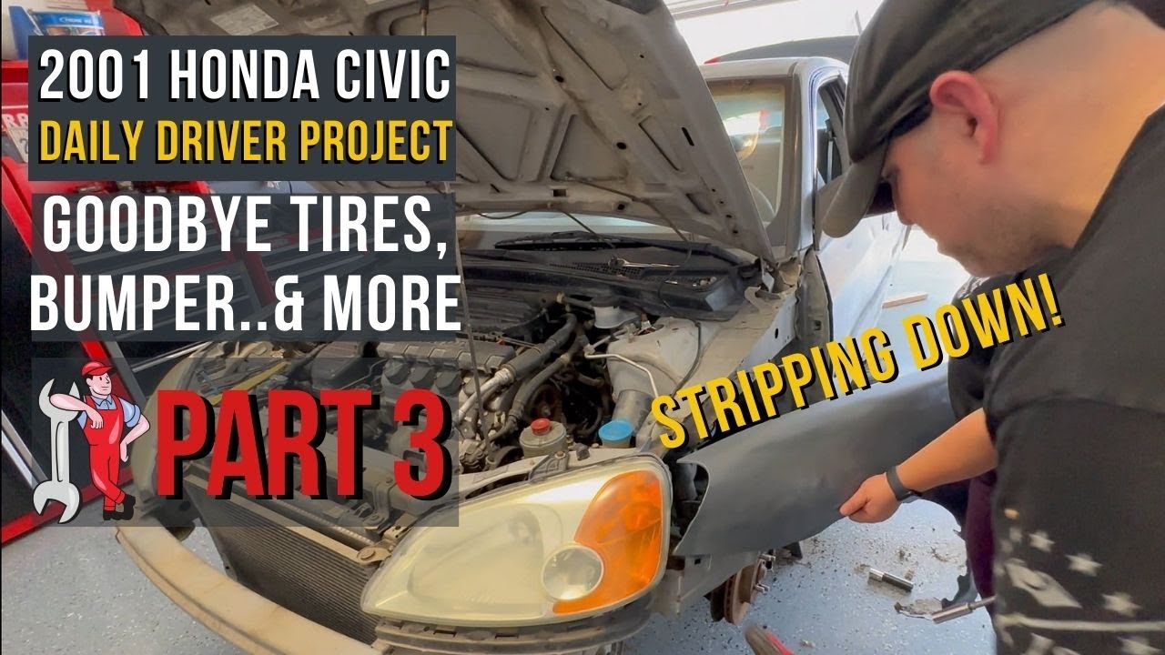 DIY: Turning This $500 2001 Honda Civic Into a PERFECT Daily Driver | PART 3